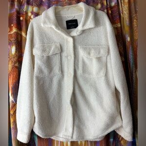 Teddy Sherpa Button Down Jacket